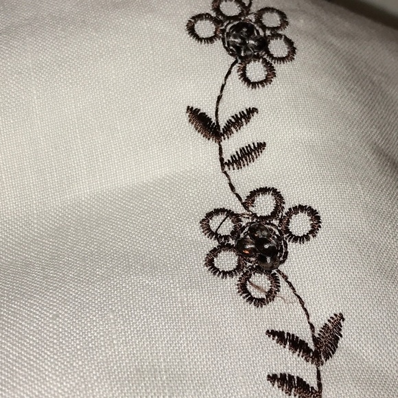 💎Vintage Linen-blend Maxi Skirt - Picture 4 of 8